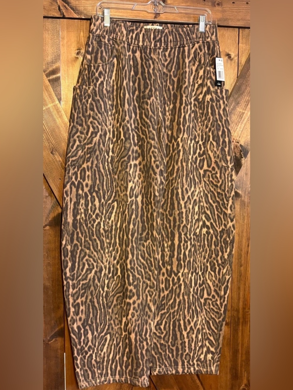 AFRM Leopard Barrel Sweatpants